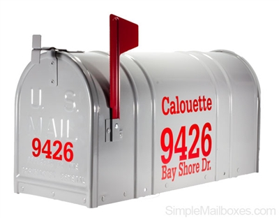 Rural Mailbox - Large Aluminum