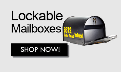 Lockable Rural Mailboxes